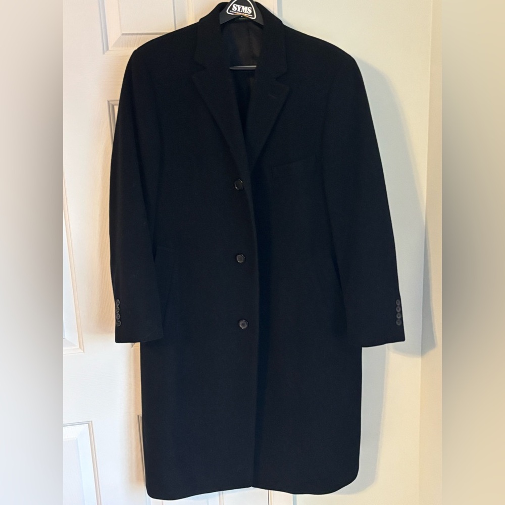 Vintage Ralph Lauren wool/cashmere full length overcoat